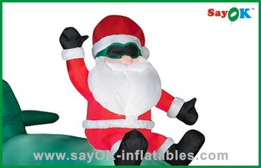 Bơm hơi lớn Santa Claus ngoài trời thổi lên trang trí Giáng sinh với SGS