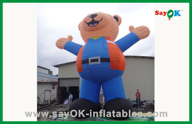Giant Inflatable Bear 210D Oxford Cloth Inflatable Nhân vật phim hoạt hình