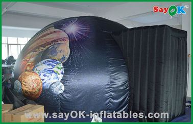 Trang chủ Điện thoại di động Inflatable Planetarium Đen thương mại Inflatable Dome Tent