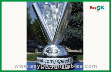 Quảng cáo khổng lồ Inflatable Trophy Cup mạnh 210D vải polyester