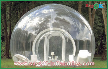 Di động ngoài trời Inflatable Bubble Tent Tuỳ Giant trong suốt Lawn Tent