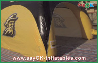 Chiếu sáng ngoài trời Inflatable khổng lồ Dome Tent Ẩm ướt chứng minh cho cắm trại