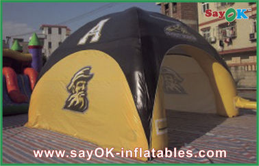 Chiếu sáng ngoài trời Inflatable khổng lồ Dome Tent Ẩm ướt chứng minh cho cắm trại