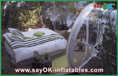 PVC trong suốt Inflatable trong suốt Dome Tent, Inflatable Tent Bubble