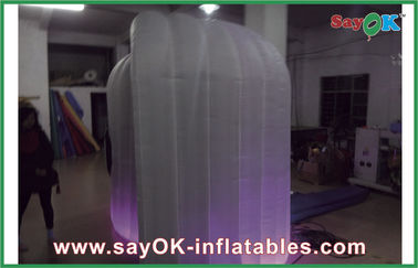 Inflatable Photo Studio Chiếu sáng di động Inflatable Photo Booth Logo In For Wedding