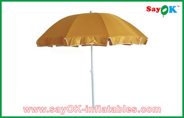 Yard Canopy Tent Linh hoạt Garden / Beach Sun Umbrella Polyester UV Protection Umbrella In CMYK