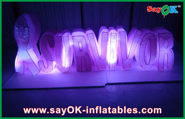 Stage Oxford Vải Inflatable Chiếu Sáng Trang Trí Thương Mại Số Inflatable