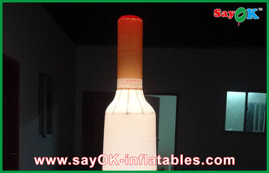 Quảng cáo thương mại inflatable chai rượu trang trí với ánh sáng dẫn
