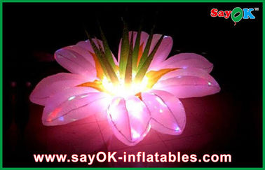Hình dạng hoa Inflatable chiếu sáng trang trí đám cưới Inflatable LED Light