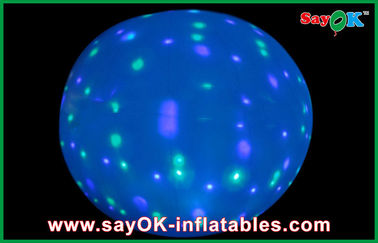 Ground Led Balloon chiếu sáng Inflatable chiếu sáng trang trí 12 màu sắc