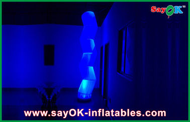 Chiếu sáng inflatable 12 màu sắc khác nhau dẫn trang trí lăng kính cho kỳ nghỉ