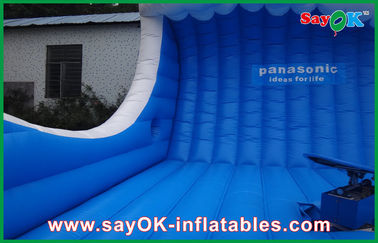 Moon Bounce Inflatable Kids Màu xanh Lớn Bounce Inflatable For Event / Công viên giải trí