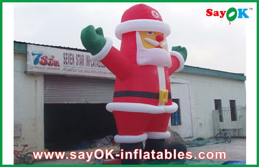 Sayok Giant Christmas Bơm hơi Kriss Kringle Trang trí cho vui