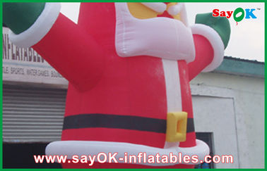 Sayok Giant Christmas Bơm hơi Kriss Kringle Trang trí cho vui