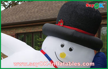 Giant Giáng sinh Inflatable trang trí Snowman Inflatable trang trí ngày lễ