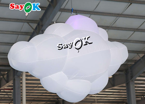 Điều khiển từ xa 16 màu LED Trang trí sân khấu đám cưới tại sảnh đám mây có thể bơm hơi