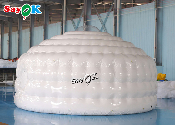 Lều lều Igloo có thể bơm 4.6m 15ft không khí bên ngoài Lều tiệc bên ngoài
