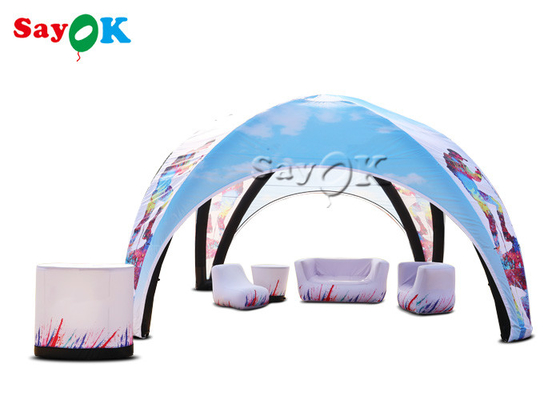 Lều cỏ bơm hơi Triển lãm thương mại Quảng cáo bơm hơi X Lều Carnival Canopy Bơm hơi Pop Up Canopy Tent