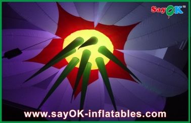Thiết Kế mới Đầy Màu Sắc 1.5 m Treo Chiếu Sáng Trang Trí Hoa Inflatable