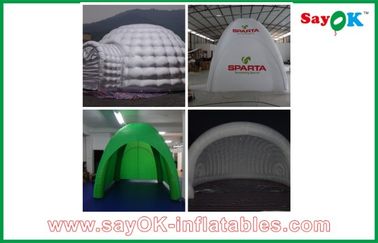 Đi ra ngoài Lều bơm ngoài trời vải Oxford hoặc PVC Trại trắng Lều bơm ngoài trời