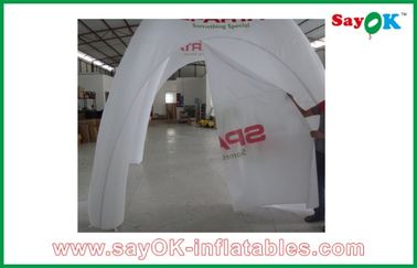 Đi ra ngoài Lều bơm ngoài trời vải Oxford hoặc PVC Trại trắng Lều bơm ngoài trời
