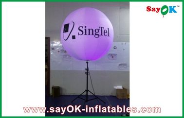 Quảng cáo Inflatable Chiếu Sáng Trang Trí Đứng Bóng Với Tripod, Inflatable Chiếu Sáng Tripod Balloon