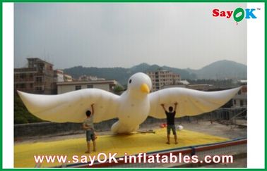 Sản phẩm bơm hơi tùy chỉnh lớn Giant Giant Helium Animal Flying Dove