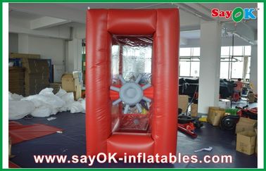 0.4mm PVC Inflatable tiền Booth Đối với quảng cáo ngoài trời