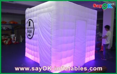 Party Photo Booth Portable Digital Led Lighting Inflatable Photo Booth Kiosk Lều có đèn Led