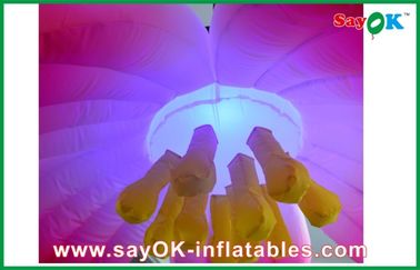 1.5m màu hồng treo inflatable dẫn hoa inflatable chiếu sáng cho bên