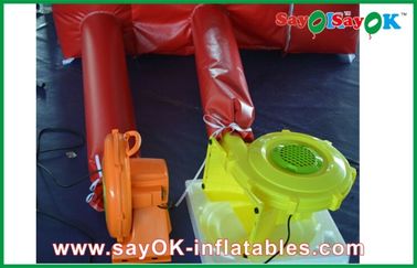 Red 0.44mmPVC Inflatable tiền máy cho doanh nghiệp cho thuê