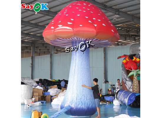 5m 16,5ft In đầy đủ Nấm bơm hơi màu với máy thổi khí