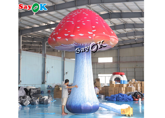 5m 16,5ft In đầy đủ Nấm bơm hơi màu với máy thổi khí
