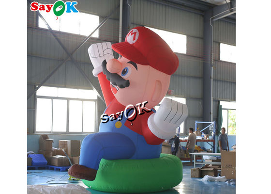 Blow Up Nhân vật phim hoạt hình 4m 13ft khổng lồ Oxford Super Mario bơm cho trang trí lễ hội