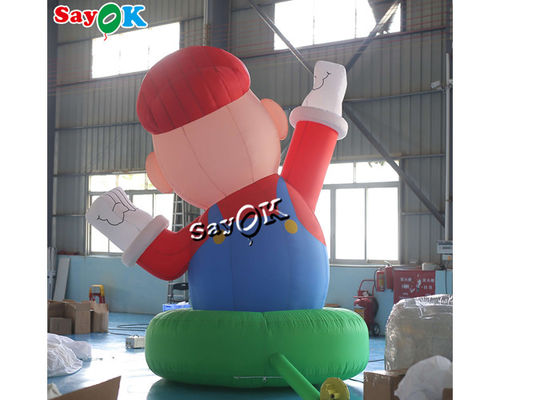 Blow Up Nhân vật phim hoạt hình 4m 13ft khổng lồ Oxford Super Mario bơm cho trang trí lễ hội