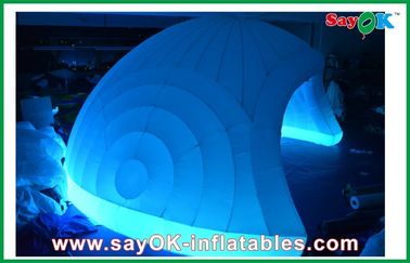 Lều khí bơm hơi LED sự kiện với vải Oxford / Lều bơm hơi tùy chỉnh Lều Igloo bơm hơi Lều bơm hơi lớn