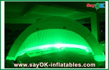 Lều khí bơm hơi LED sự kiện với vải Oxford / Lều bơm hơi tùy chỉnh Lều Igloo bơm hơi Lều bơm hơi lớn