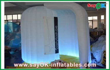 Đèn LED lớn Inflatable Photo Booth / 210D Strong Oxford Tuỳ Inflatable Sản phẩm