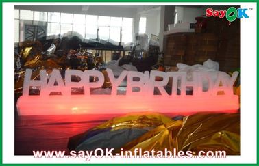 Bữa tiệc sinh nhật dẫn chiếu sáng trang trí inflatable tùy chỉnh