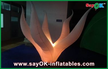 Coral Shape Inflatable Treo Dẫn Chiếu Sáng Trang Trí / Quảng Cáo Inflatable LED Light