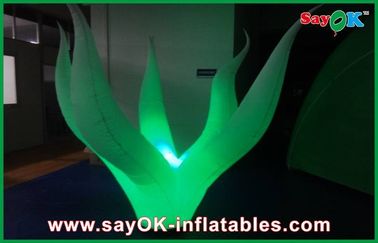 Coral Shape Inflatable Treo Dẫn Chiếu Sáng Trang Trí / Quảng Cáo Inflatable LED Light