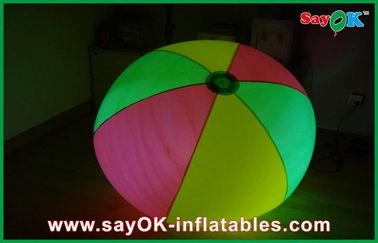 2m tổ chức sự kiện đường kính bóng inflatable chiếu sáng trang trí với ánh sáng dẫn
