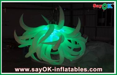 Thay đổi màu sắc ánh sáng trang trí, 2m Dia Inflatable Led chiếu sáng trang trí