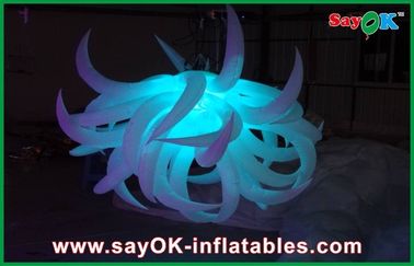 Thay đổi màu sắc ánh sáng trang trí, 2m Dia Inflatable Led chiếu sáng trang trí
