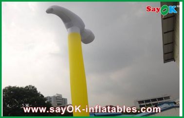 Chiều cao 3 m Inflatable Air Dancer Rip-stop Nylon Vải Inflatable Hammmer