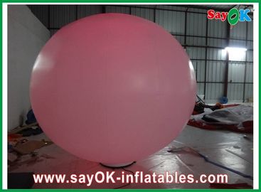2 mét Inflatable Chiếu Sáng Trang Trí, Inflatable Light Balloon với Mặt Đất Bóng