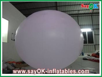 2 mét Inflatable Chiếu Sáng Trang Trí, Inflatable Light Balloon với Mặt Đất Bóng