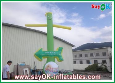 Quảng cáo Inflatable Air Dancer Man Rip-Stop Inflatable Dancing Man With Direction Giving, Inflatable Air Tube Man