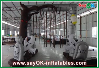 Trang trí kỳ nghỉ Inflatable bền, Inflatable Halloween Arch cho doanh nghiệp cho thuê