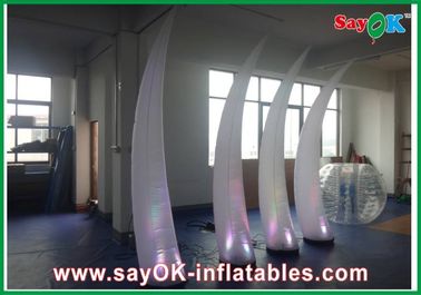 190T Nylon Vải Inflatable Chiếu Sáng Trang Trí, Trắng Inflatable Ngà